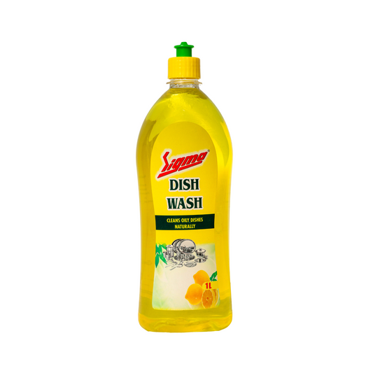 Dish Wash (1 Ltr) | Fights grease, gentle on hands - household or commercial. Tough oil removal, Skin-friendly, Fresh scent, Thick formula