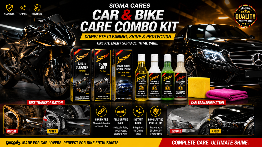 Best Vehicle Care Combo Kit for Cars and Bikes in India (2026 Guide)