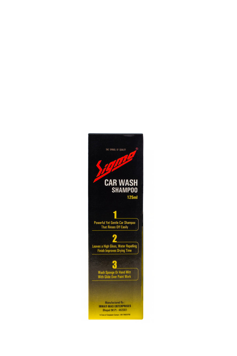Car Wash Shampoo (125 ml) | Gentle car shampoo that lifts dirt safely. High foam, Paint-safe, Daily use, Travel-size bottle
