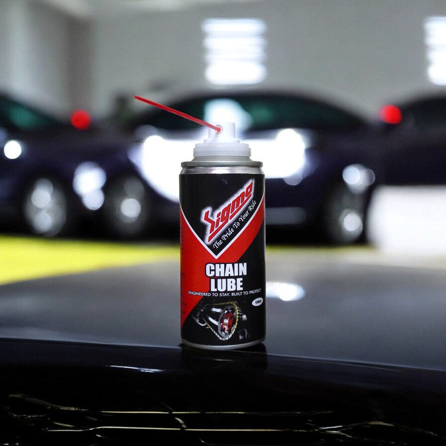 Sigma Cares Chain Lube 150ml – High Performance Lubricant for Bike and Bicycle Chains | Long-Lasting Smoothness | Anti-Rust Formula | Suitable for O-Ring, X-Ring & Z-Ring Chains