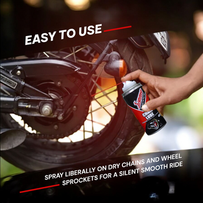 Sigma Cares Chain Lube 150ml – High Performance Lubricant for Bike and Bicycle Chains | Long-Lasting Smoothness | Anti-Rust Formula | Suitable for O-Ring, X-Ring & Z-Ring Chains