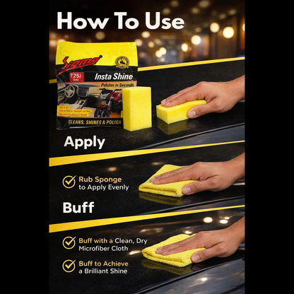 Sigma Auto Wax + Insta Shine Combo | Complete Bike & Car Polish Kit Sigma Care