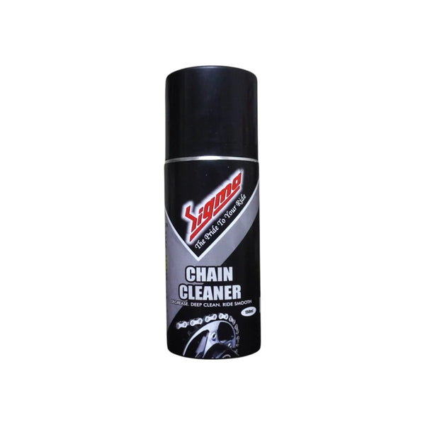 Sigma Cares Chain Cleaner 150ml – Advanced Degreaser for Bike and Bicycle Chains | Fast Deep Cleaning | Rust-Free Formula | Quick Dry | Safe for Metal Chains Sigma Cares
