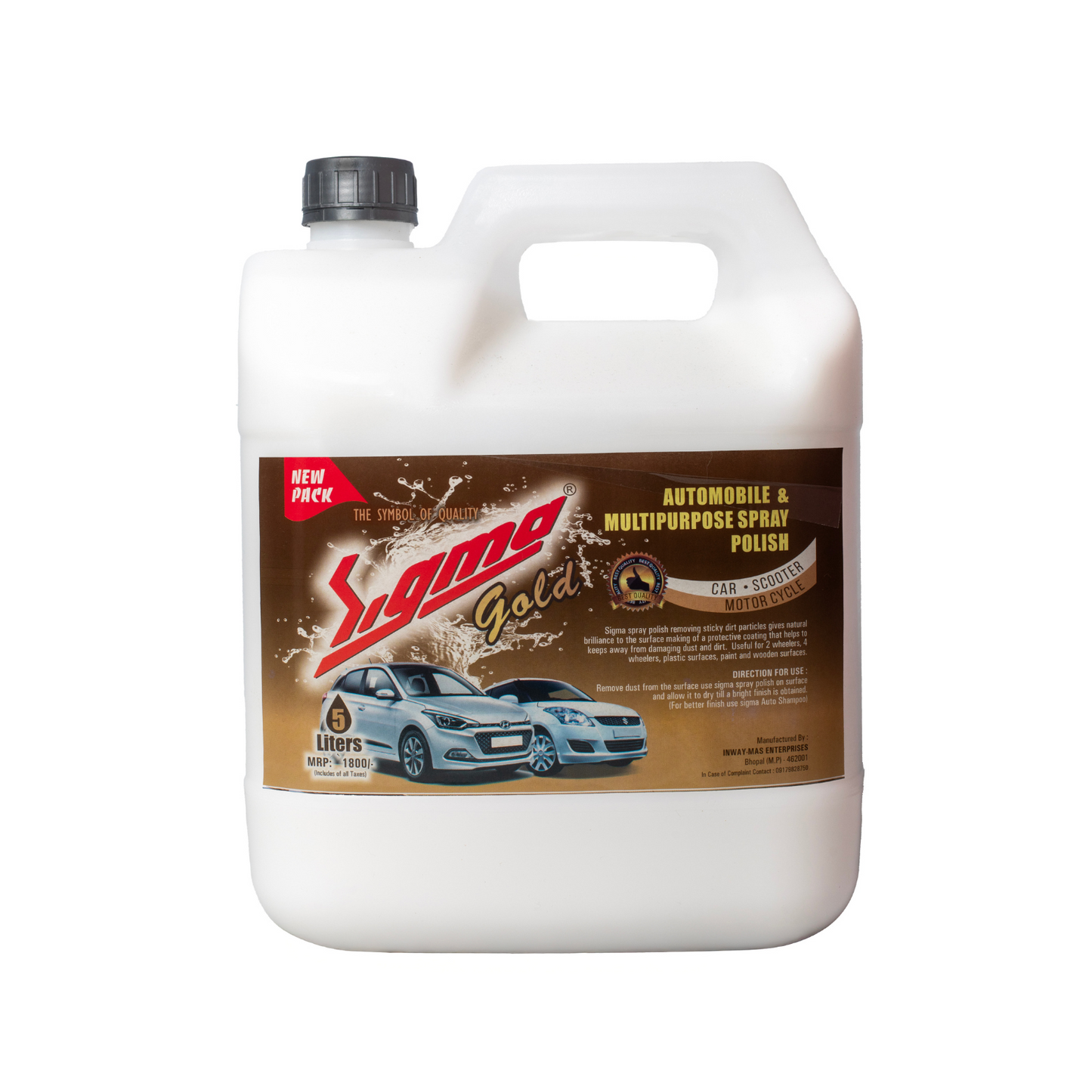 Body Polish (100 ml) | Handy spray polish for showroom-like shine in seconds. Instant shine, Zero residue, Easy spray-and-wipe, Safe on paint & chrome