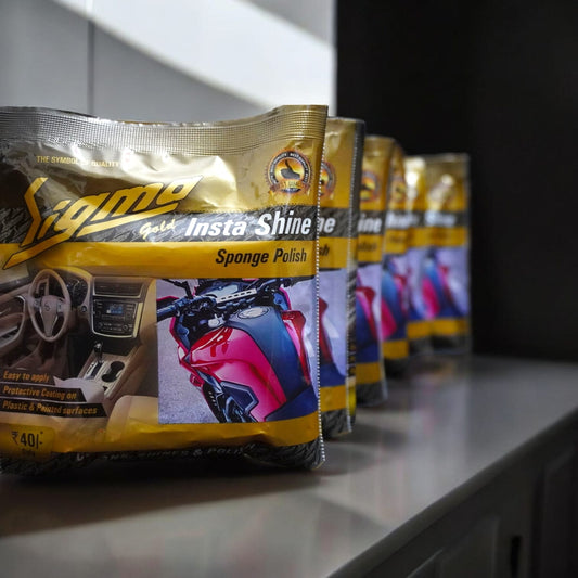 Insta Shine (pack of 10 ) | Pocket-sized polish for instant bike and car shine anywhere.