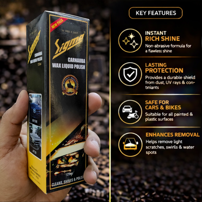 Sigma Cares Complete Car & Bike Detailing Kit – Showroom Shine, Paint Protection & Interior Care Sigma Care