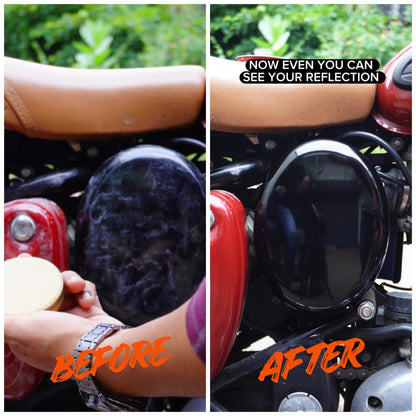 Sigma Cares Auto Wax Polish 15 gms – Premium Car & Bike Wax Polish for Long-Lasting Shine, Gloss & Paint Protection (Water Resistant, Carnauba Based)