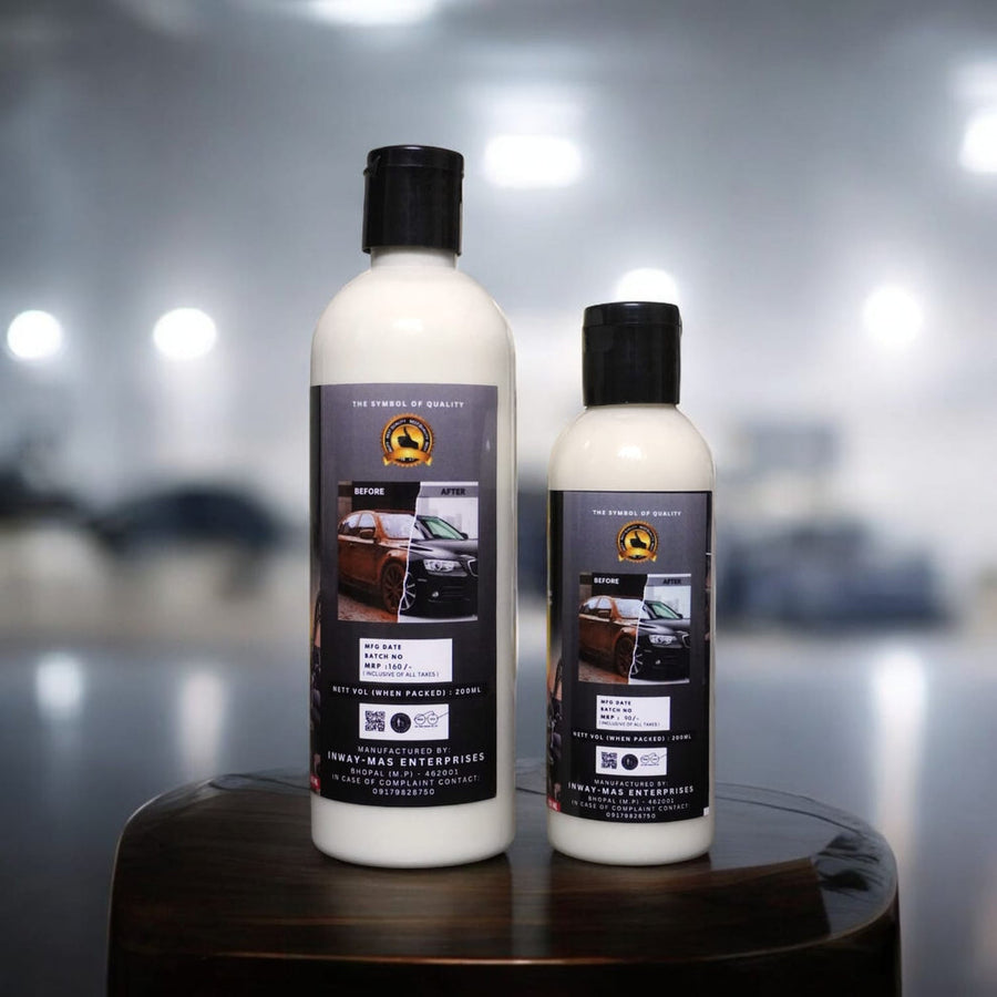 Body Polish (100 ml) | Handy spray polish for showroom-like shine in seconds. Instant shine, Zero residue, Easy spray-and-wipe, Safe on paint & chrome