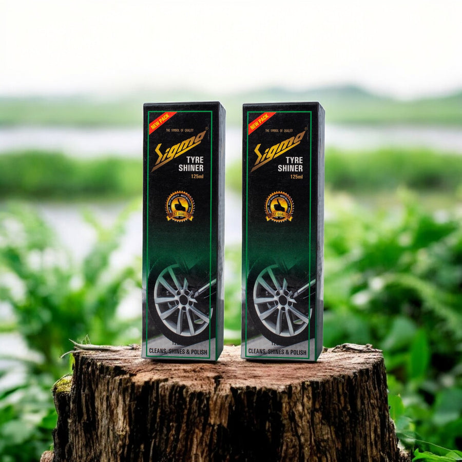 PACK OF 2 – SIGMA CARES TYRE SHINER (Special Price: ₹199 | MRP: ₹240)
